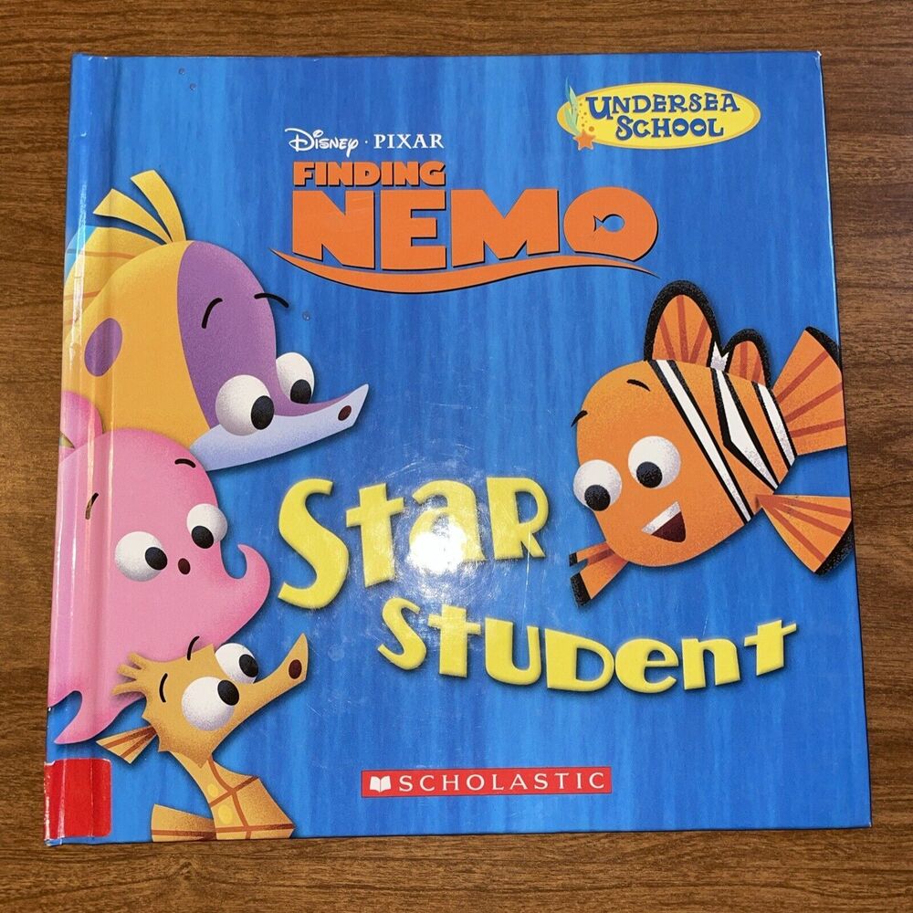 Finding Nemo “Star Student” Undersea School Disney/Pixar Scholastic Hardcover